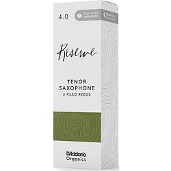 Foto van D'saddario woodwinds organic reserve tenor saxophone reeds 4.0 (5 stuks)