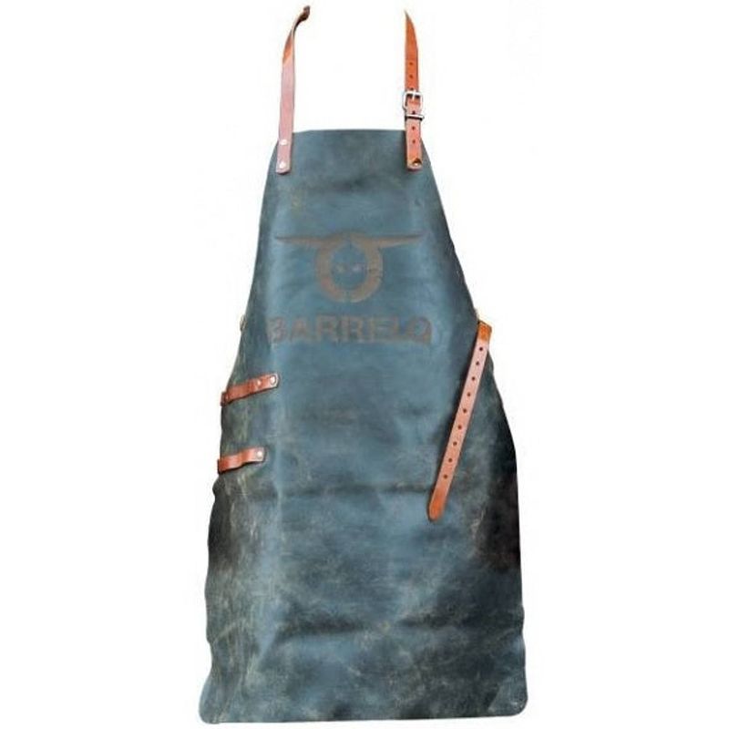 Foto van Barrelq barbecueschort apron pro leer one-size