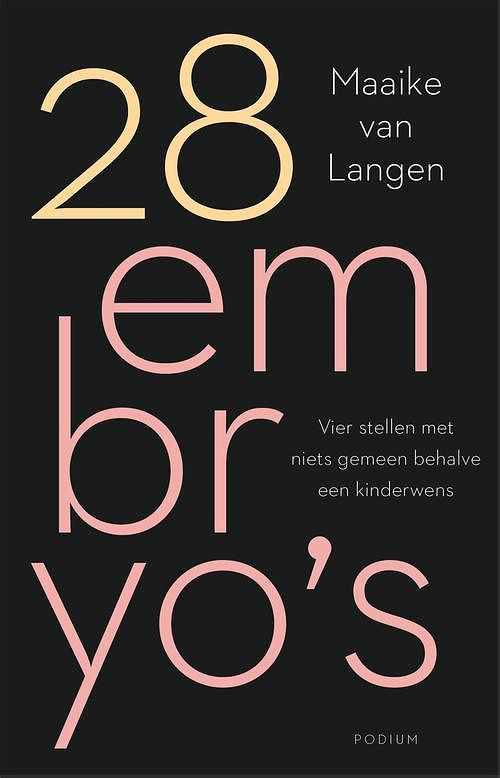 Foto van 28 embryo's - maaike van langen - ebook