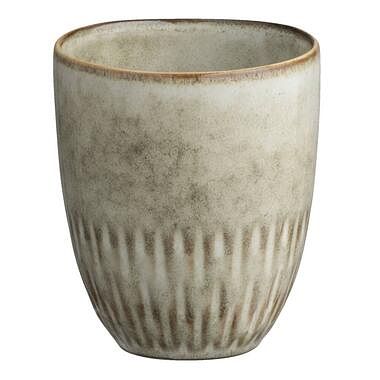 Foto van Mok bodhi - beige stoneware - ø7 cm - leen bakker