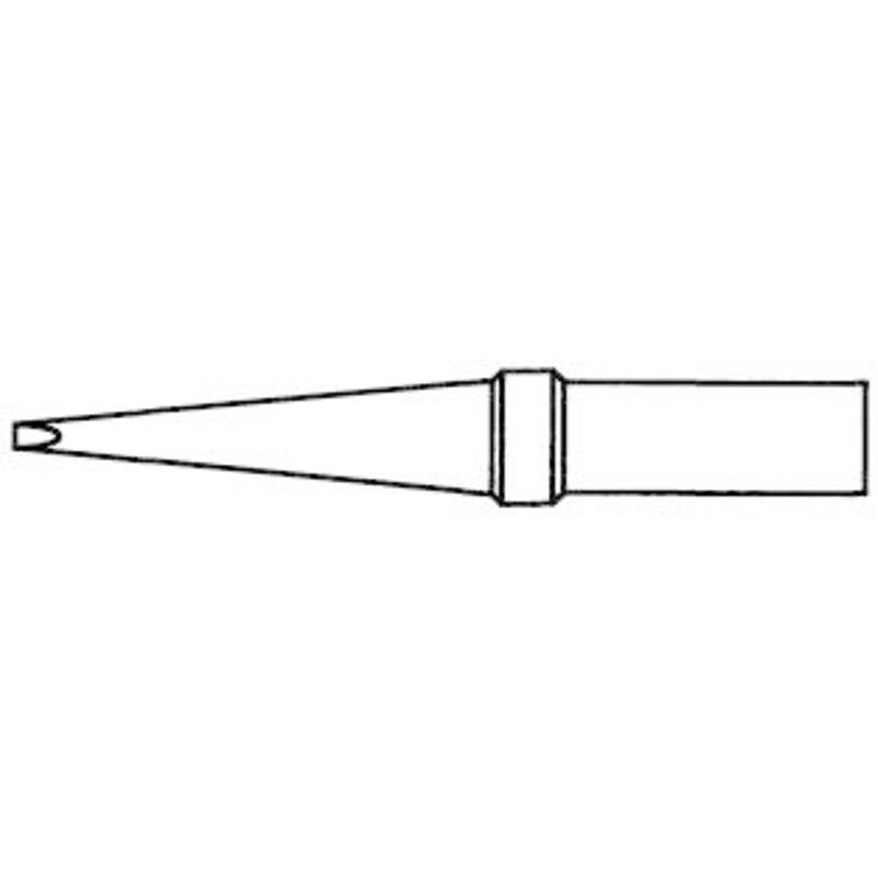 Foto van Weller 4etkl-1 soldeerpunt langwerpige vorm grootte soldeerpunt 1.2 mm lengte soldeerpunt: 44 mm inhoud: 1 stuk(s)