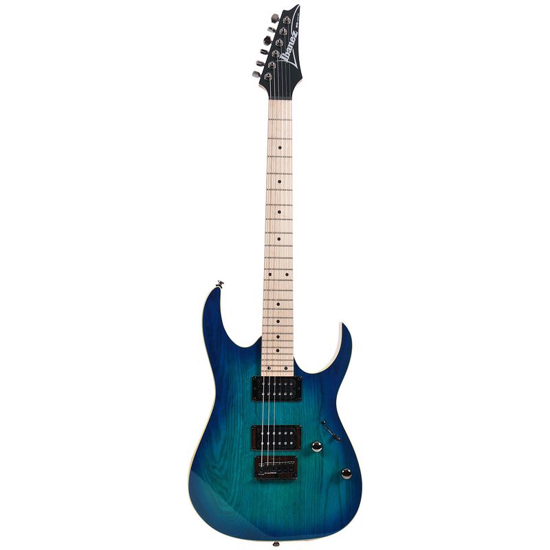 Foto van Ibanez rg421ahm blue moon burst elektrische gitaar