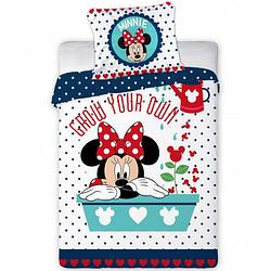 Foto van Disney minnie mouse grow your own - baby dekbedovertrek - 100 x 135 cm - multi