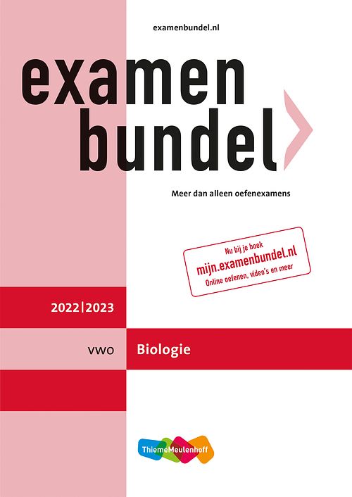 Foto van Examenbundel vwo biologie 2022/2023 - paperback (9789006639995)