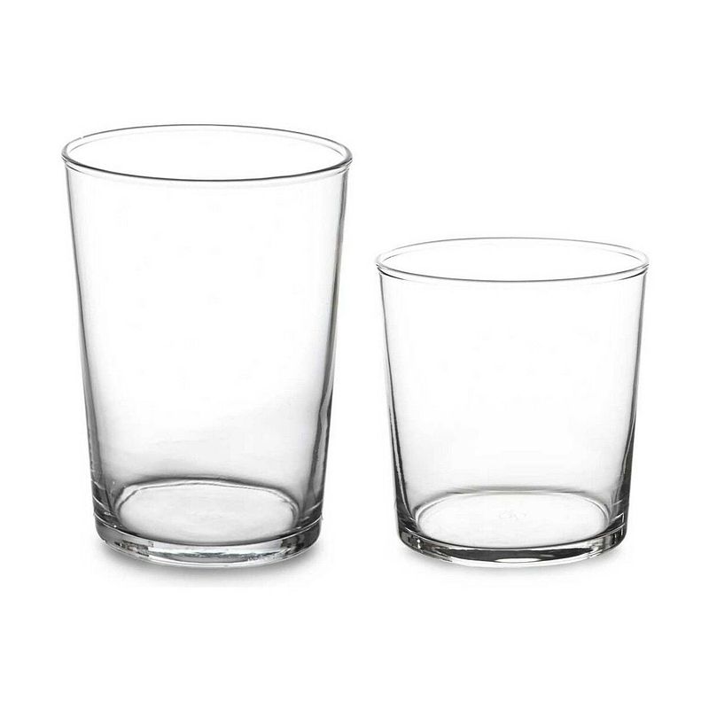 Foto van Glazenset bistro transparant glas (380 ml) (2 stuks) (510 ml)