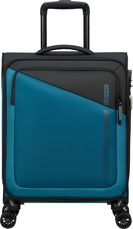 Foto van American tourister daring dash expandable spinner 55cm black/blue