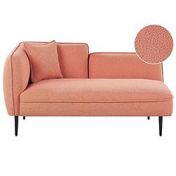 Foto van Beliani chevannes - chaise longue-roze-polyester