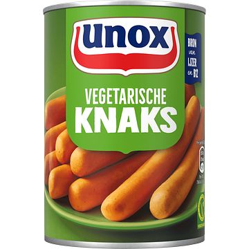 Foto van Unox knakworst vegetarische knaks 400g bij jumbo