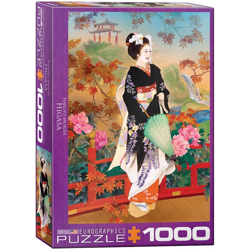 Foto van Eurographics puzzel higasa - haruyo morita - 1000 stukjes