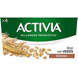 Foto van Activia yoghurt granen 4 x 125g bij jumbo