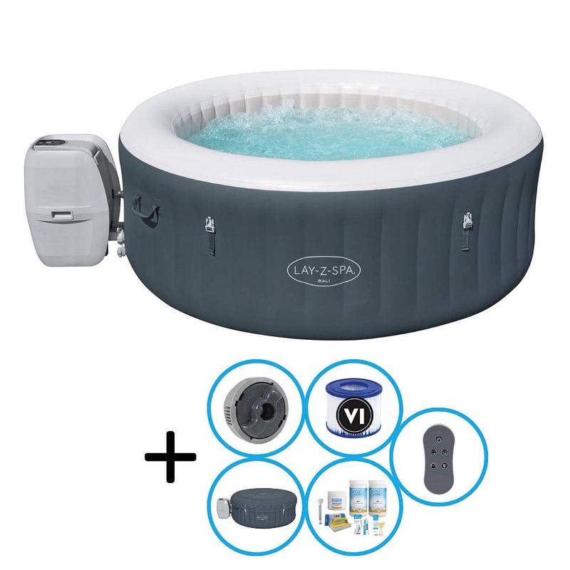 Foto van Bestway - jacuzzi - lay-z-spa - bali - inclusief onderhoudspakket