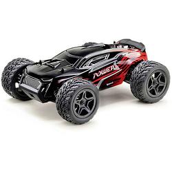 Foto van Absima power zwart/rood 1:14 rc auto elektro truggy 4wd rtr 2,4 ghz