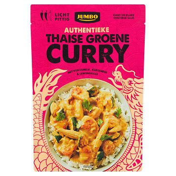 Foto van Jumbo thaise groene curry 160g