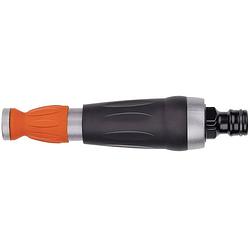 Foto van Black+decker aanpasbare sproeikop - spuitpistool voor tuinslang - aanpasbare waterstroom - oranje/zwart