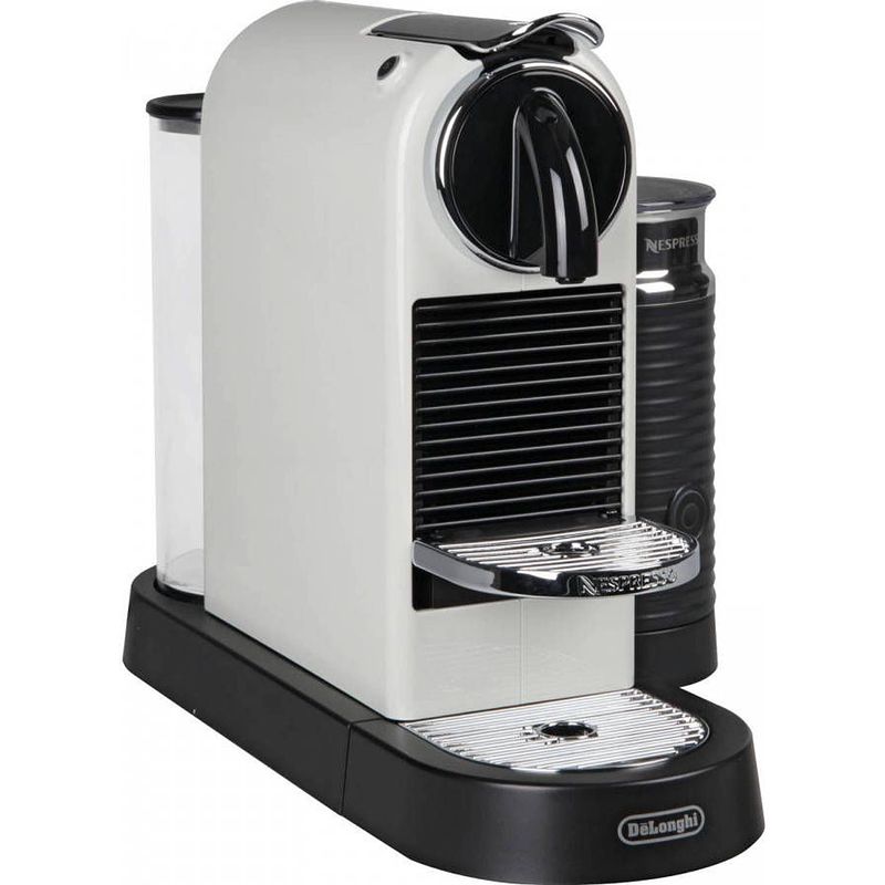 Foto van Delonghi citiz & milk en267.wae koffiecupmachine - nespresso - zwart/grijs - 1 kopje