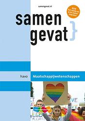 Foto van Samengevat havo maatschappijwetenschappen 2e druk - k.m. vossen - paperback (9789006641882)