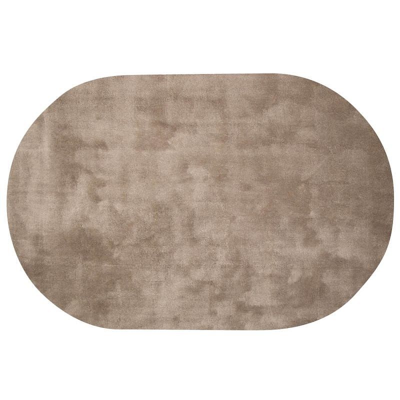 Foto van Vloerkleed cowan taupe 200x290 ovaal