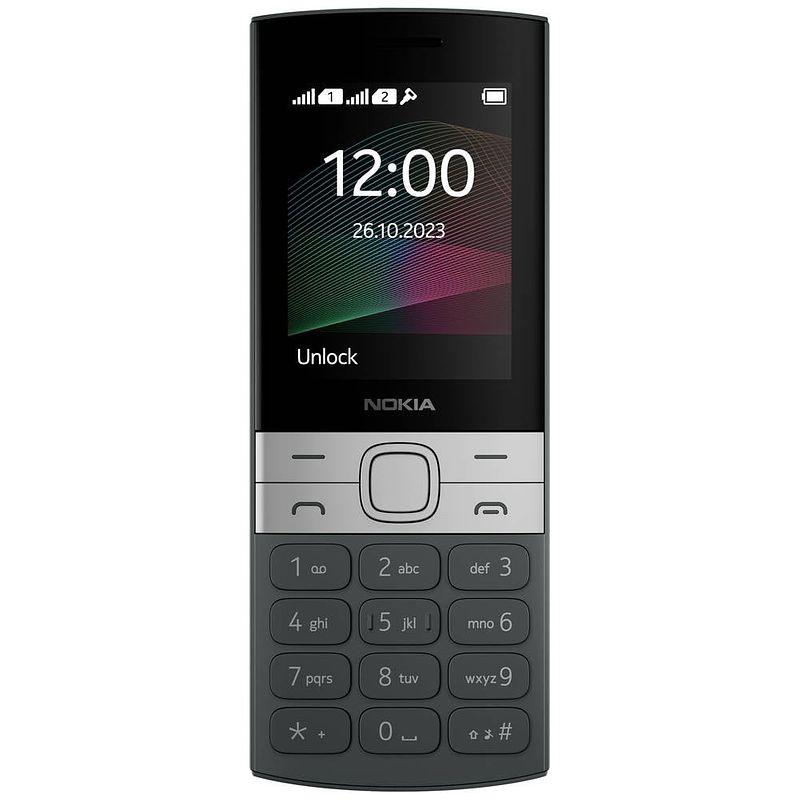 Foto van Nokia 150 2g edition 2023 mobiele telefoon zwart