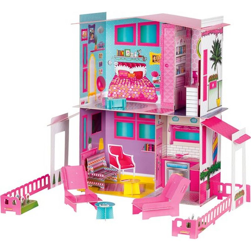 Foto van Lisciani barbie droomvilla: het perfecte bouwpakket voor kinderen vanaf 4 jaar