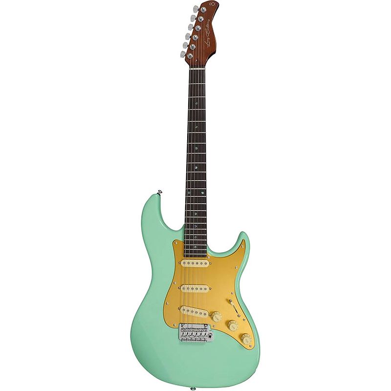 Foto van Sire larry carlton s7v mild green elektrische gitaar