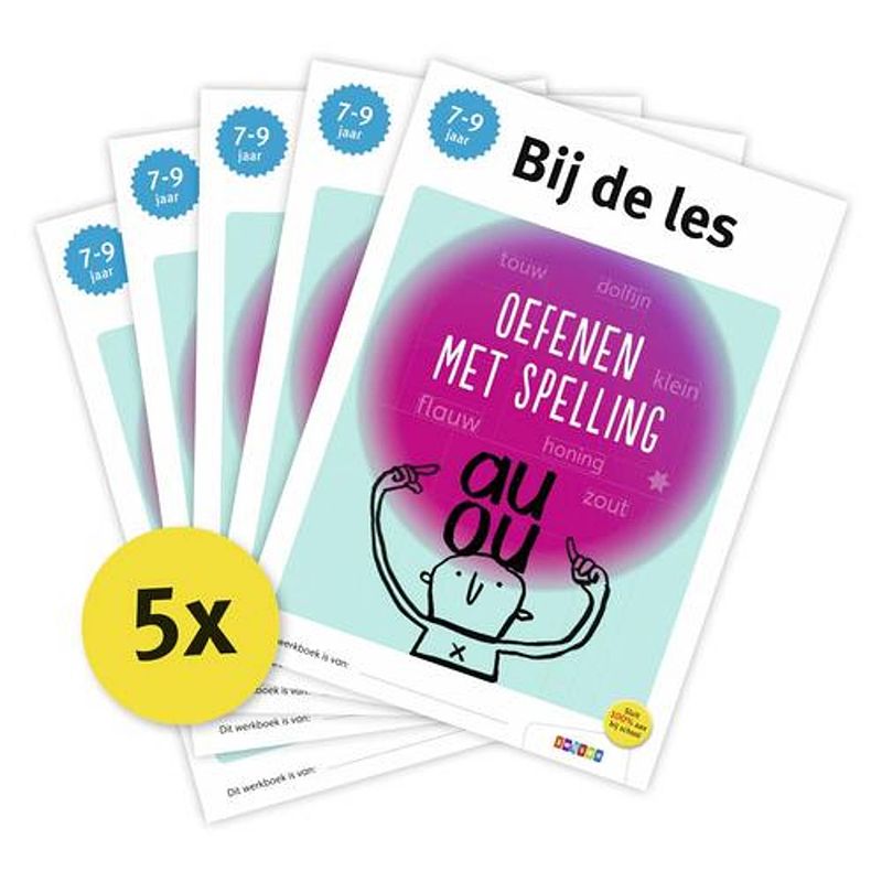 Foto van Pakket bij de les leer en oefen spelling (5 ex)