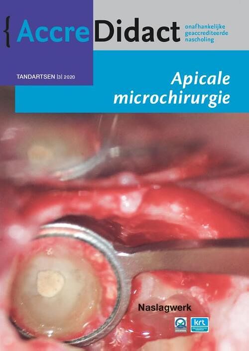 Foto van Apicale microchirurgie - fenneke dommering - paperback (9789089763600)
