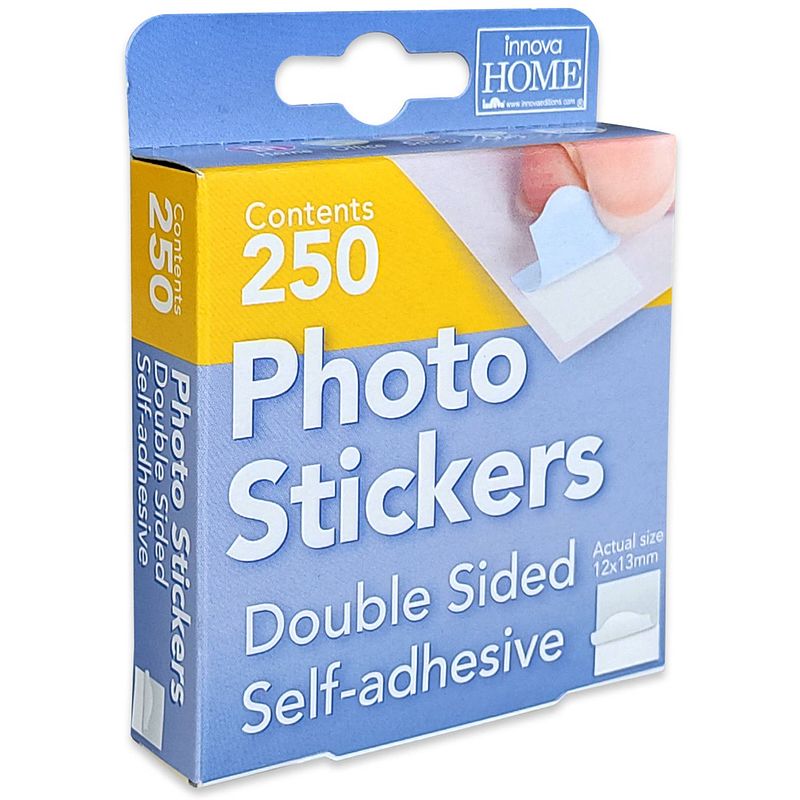 Foto van Generic fotostickers zelfklevend 10 mm transparant 250 stuks