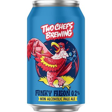 Foto van Two chefs brewing funky falcon 0,2% 330ml bij jumbo