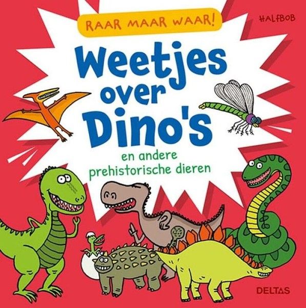 Foto van Boek raar maar waar! weetjes over dino's