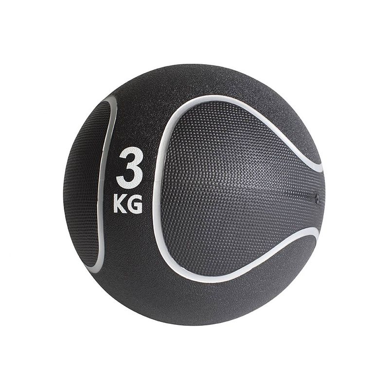 Foto van Gorilla sports medicijnbal - medicine ball - slijtvast - 3 kg