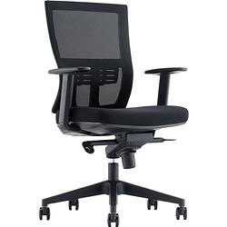 Foto van Maxxhome luxe mesh ergonomische bureaustoel - high-end - laag - black