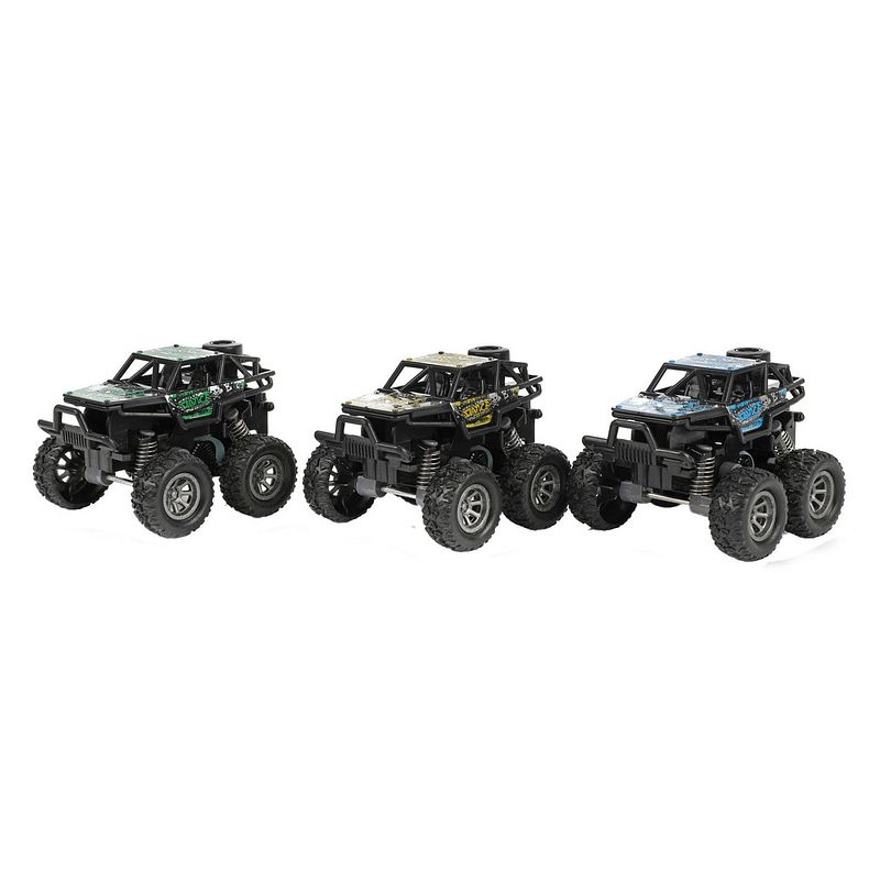 Foto van Toi-toys & trucks pull-back monster truck 4x4