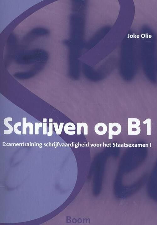 Foto van Schrijven op b1 - joke olie - paperback (9789089533159)