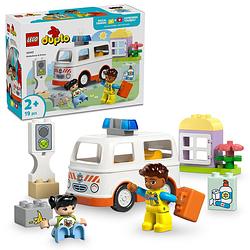 Foto van Lego duplo ambulance met chauffeur 10447