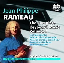 Foto van Jean-philippe rameau: complete keyboard music vol 2 - cd (5060113440518)