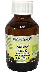 Foto van Cruydhof koudgeperst argan olie 100ml