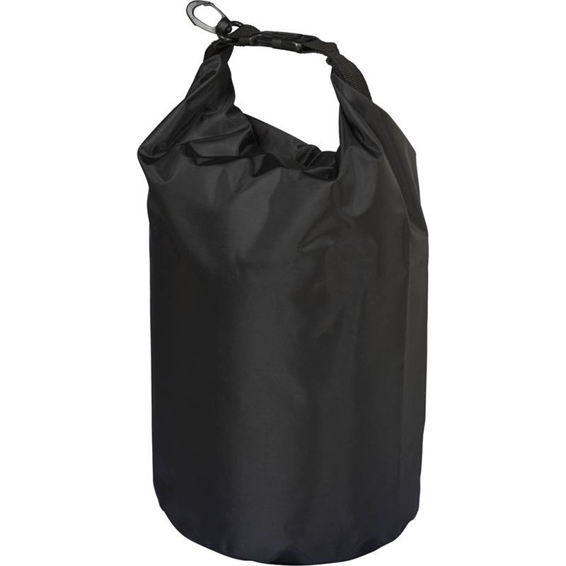 Foto van Waterdichte duffel bag/plunjezak 10 liter zwart - reistas (volwassen)