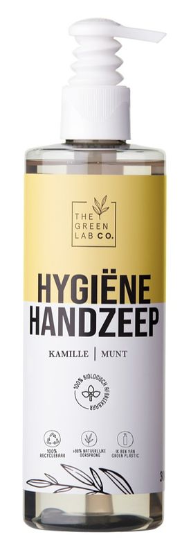 Foto van The green lab co. hygiëne handzeep kamille & munt