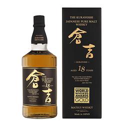Foto van The kurayoshi 18 years malt whisky 70cl + giftbox