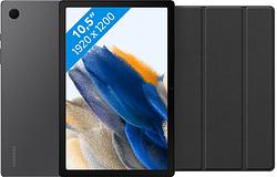 Foto van Samsung galaxy tab a8 64gb wifi grijs + just in case book case zwart