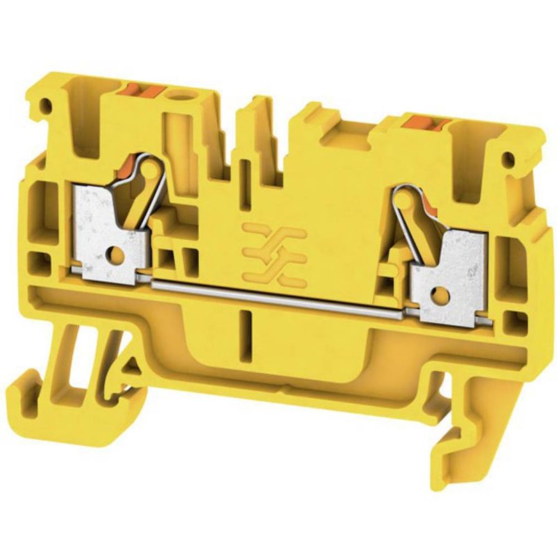 Foto van Doorgangsklem weidmüller a2c 2.5 yl 1521940000 geel 100 stuk(s)