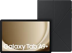 Foto van Samsung galaxy tab a9 plus 11 inch 64gb wifi zilver + book case zwart