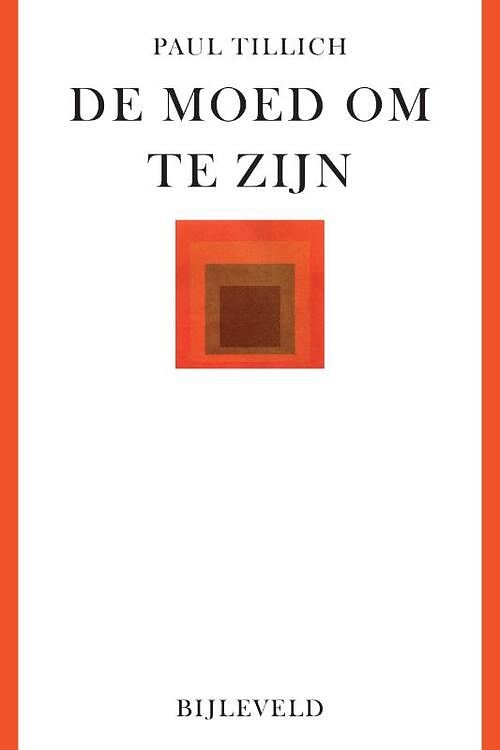 Foto van De moed om te zijn - paul tillich - paperback (9789061317265)