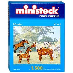 Foto van Ministeck paarden 4-in-1 - 1500 stuks