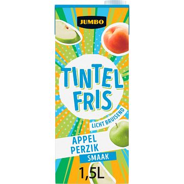 Foto van Jumbo tintelfris light appel & perzik 1, 5l