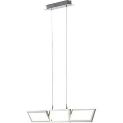 Foto van Brilliant tunar g93450/21 led-hanglamp energielabel: f (a - g) 28 w aluminium