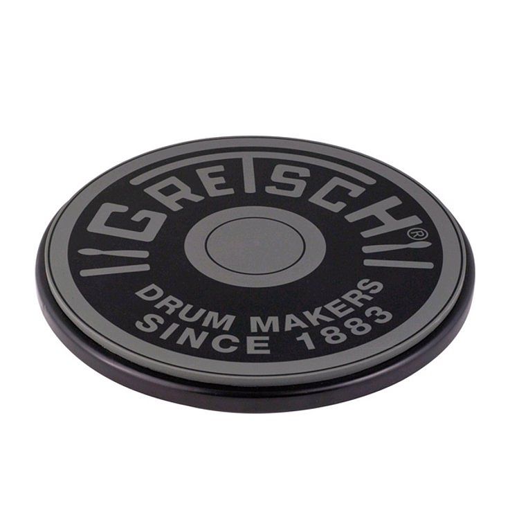 Foto van Gretsch drums grepad12g round badge oefenpad 12 inch grijs