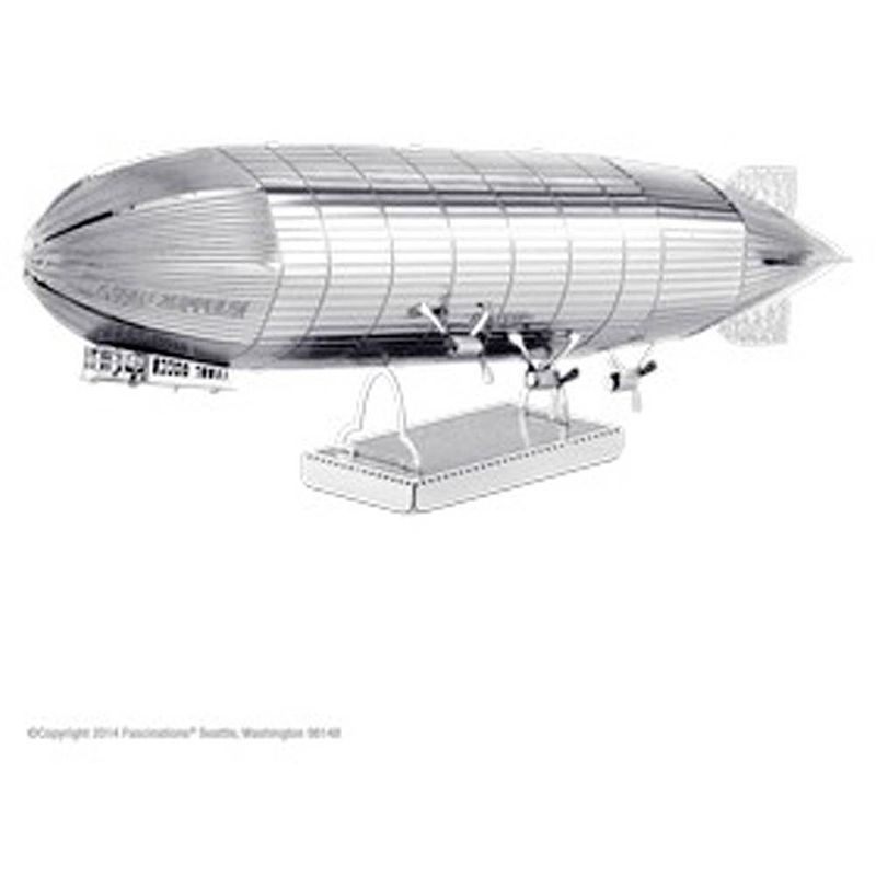 Foto van Metal earth graf zeppelin metalen bouwpakket