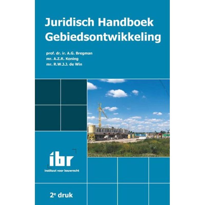 Foto van Juridisch handboek gebiedsontwikkeling