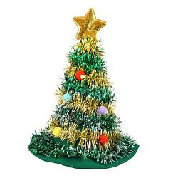 Foto van Henbrandt kerstboom hoed/muts -a 43 cm -a voor volwassenena  - kerstmutsen